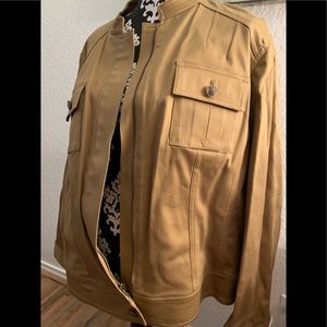 Plus-Size Anne Klein Bomber Jacket